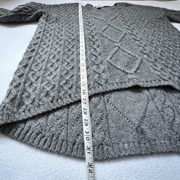 Tristan Long Grey Sweater - Medium - Picture 4 of 6